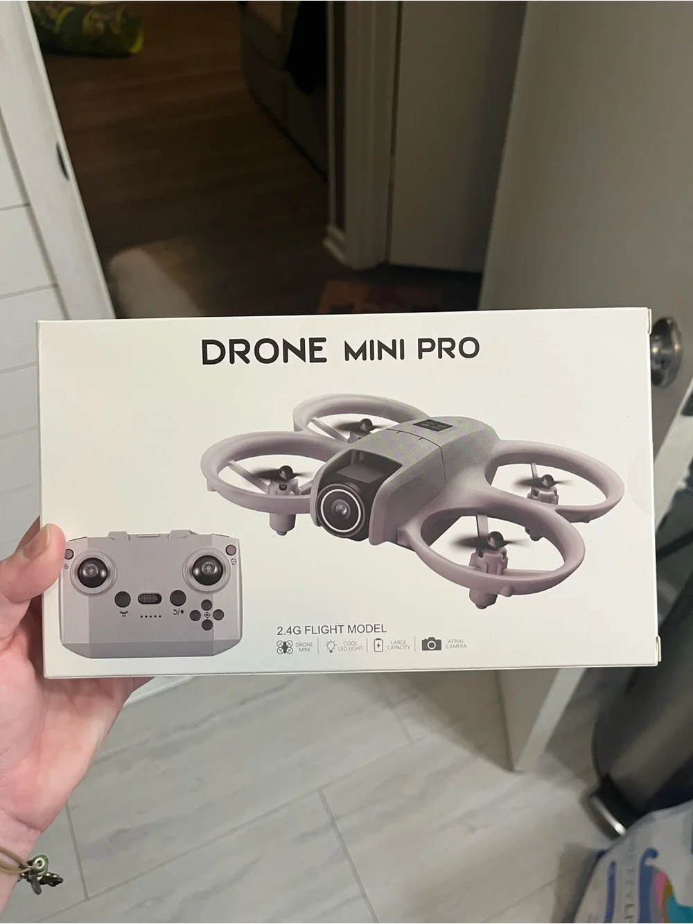 Drone Mini Pro - White Camera Drone